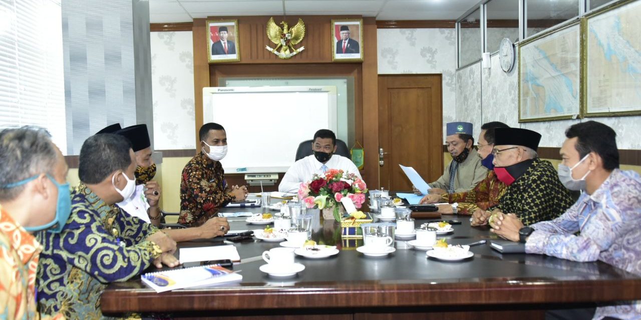 Audiensi dan Silaturahim Pengurus Dewan Pendidikan Kabupaten Bengkalis Bersama Pj. Bupati Bengkalis