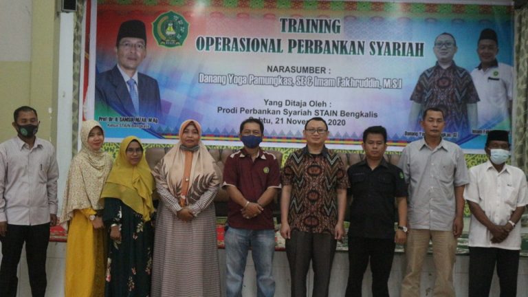 Prodi Perbankan Syariah STAIN Bengkalis Gelar Training Operasional Perbankan Syariah