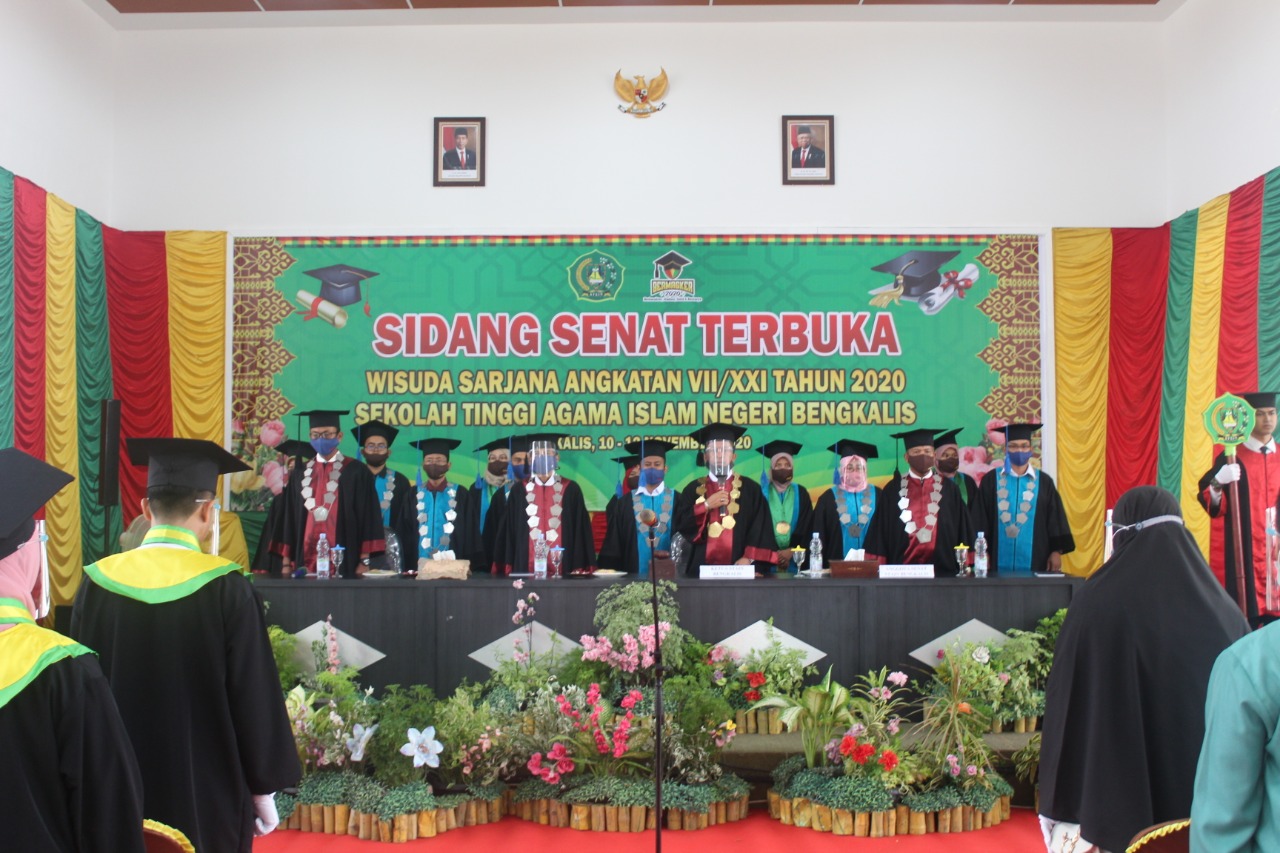 Wisuda Sarjana Angkatan VIIXXI Tahun 2020, STAIN Bengkalis Wisudakan 425 Sarjana 2