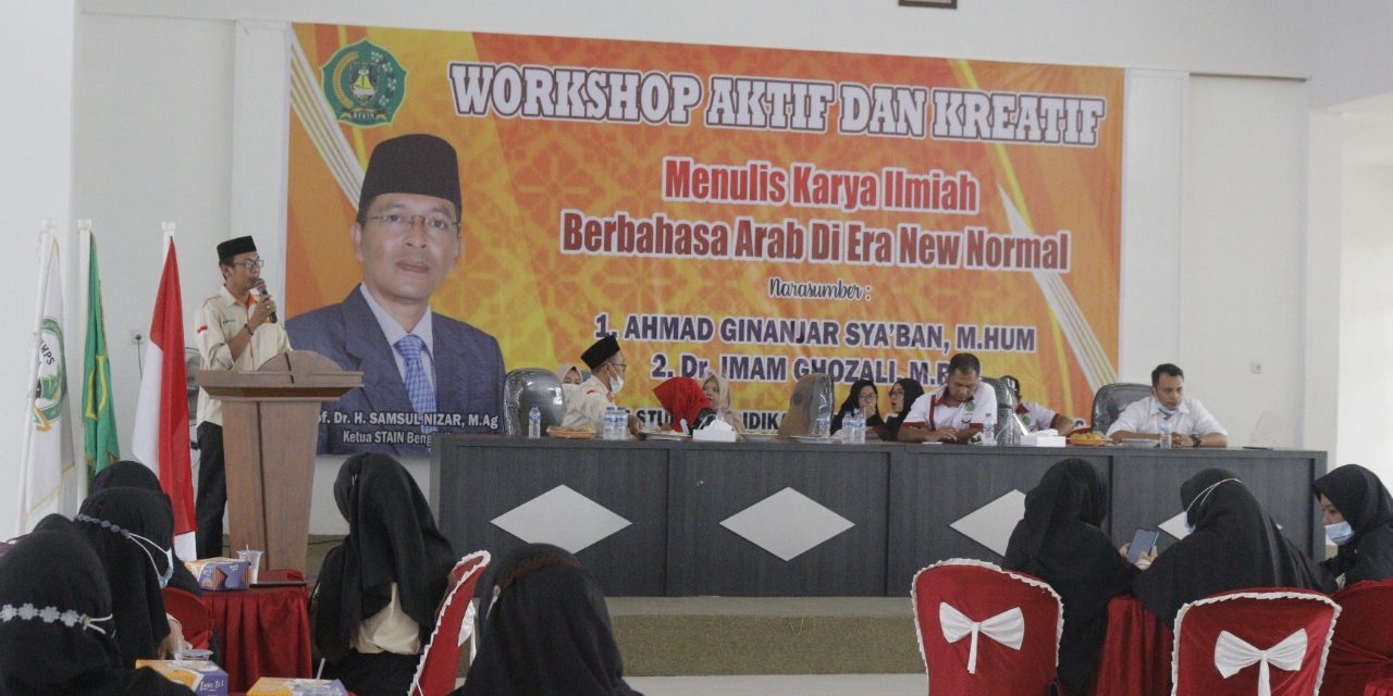 Workshop Aktif dan Kreatif Menulis Karya Ilmiah Berbahasa Arab di Era New Normal