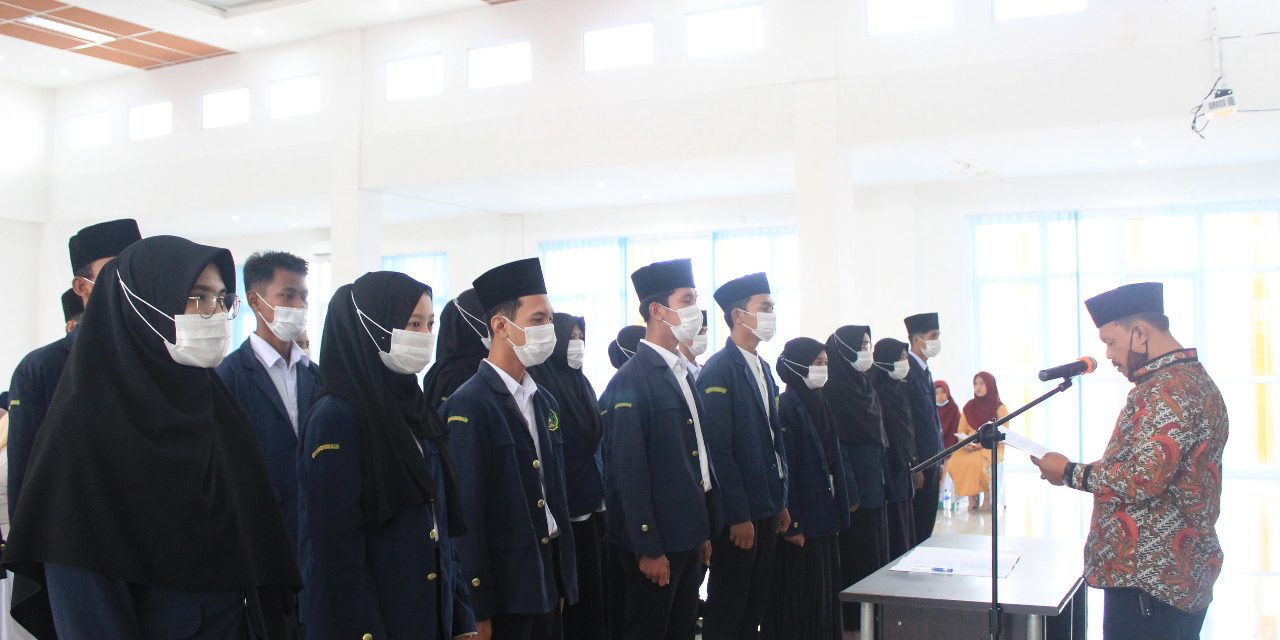 Pelantikan Dewan Eksekutif Mahasiswa STAIN Bengkalis Masa Bakti 2020-2021