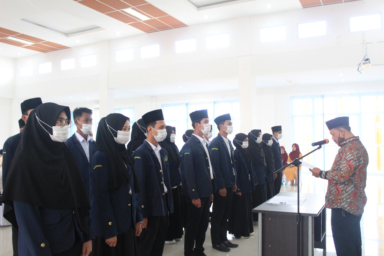 Pelantikan Dewan Eksekutif Mahasiswa STAIN Bengkalis Masa Bakti 2020-2021