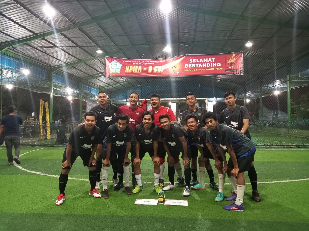 Ukir Prestasi, Tim Futsal STAIN Bengkalis Berhasil Raih Juara II pada Ajang HPMR B CUP Kab. Bengkalis