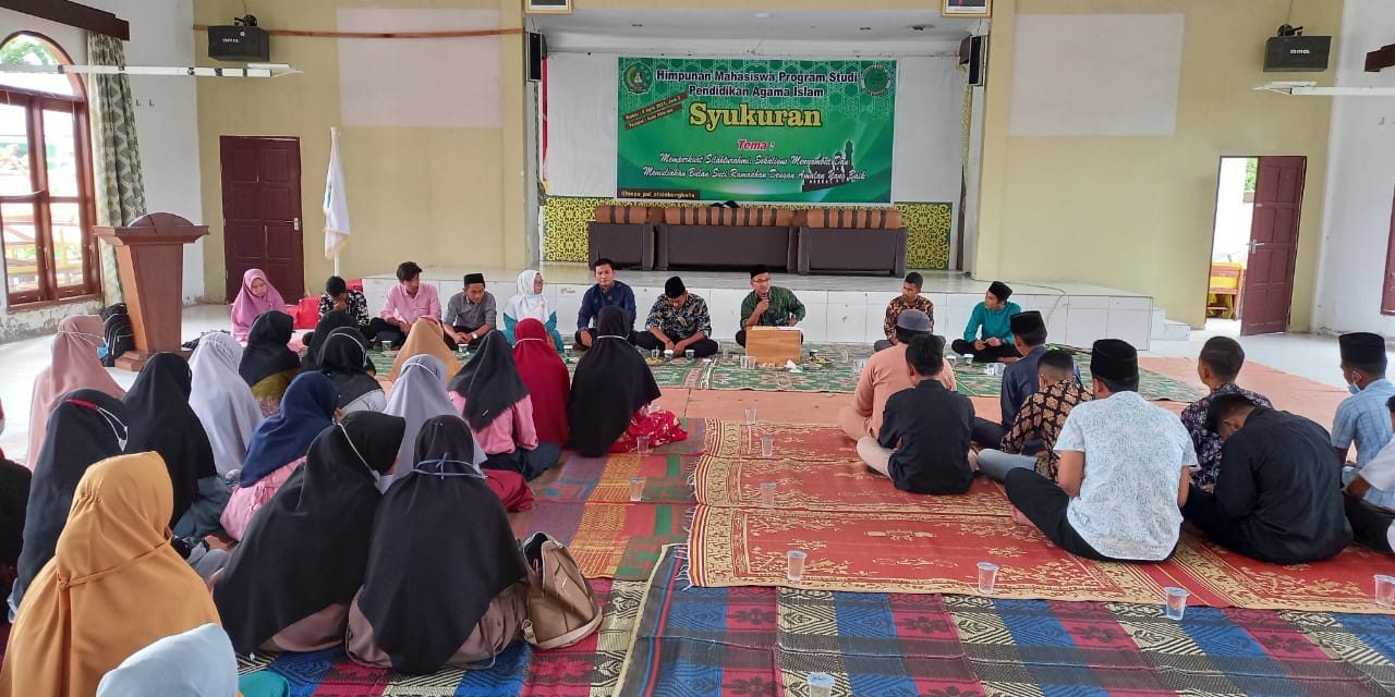 Sambut Ramadhan dengan Perkuat Silaturahmi, HMPS PAI Gelar Syukuran