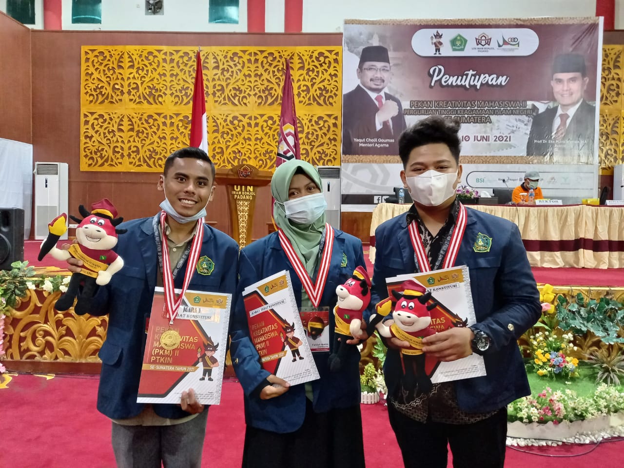 Luar Biasa! STAIN Bengkalis Peringkat 5 Ajang PKM II PTKIN Se-Sumatera Tahun 2021