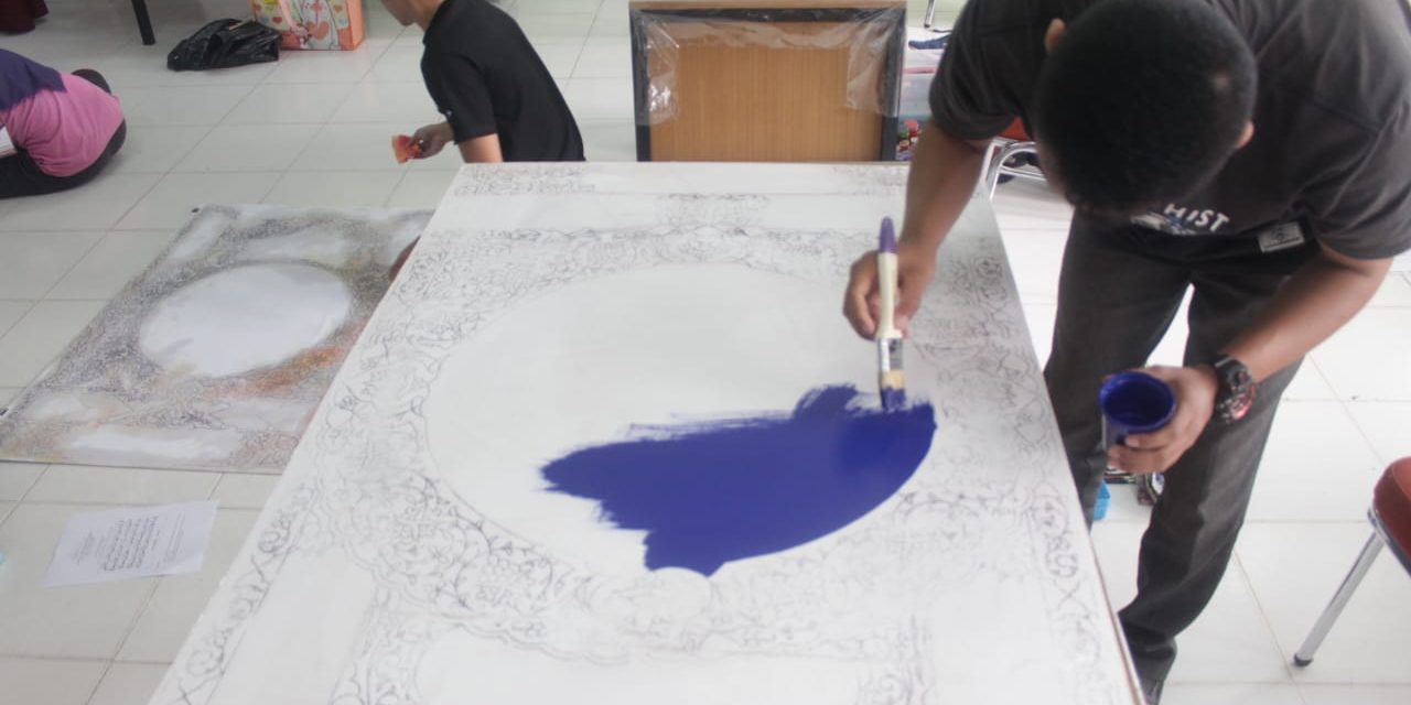 Peserta Kaligrafi STAIN Bengkalis Berhasil Raih Medali di Ajang PKM PTKIN Se-Sumatera tahun 2021 (3)