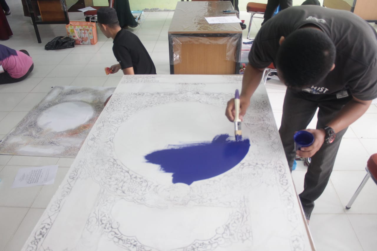 Peserta Kaligrafi STAIN Bengkalis Berhasil Raih Medali di Ajang PKM PTKIN Se-Sumatera tahun 2021 (3)