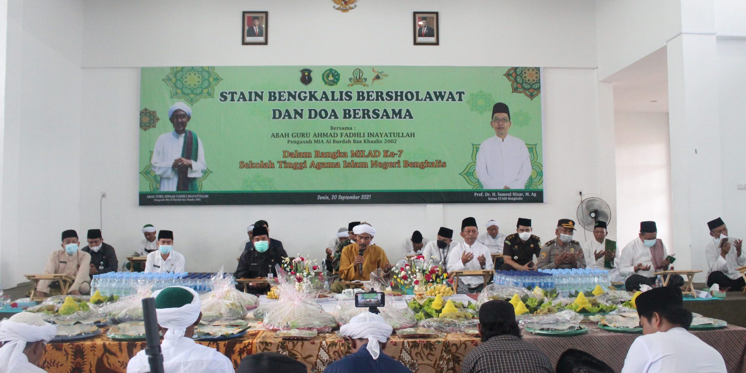 Peringati Milad ke-7, STAIN Bengkalis Gelar Sholawatan dan Doa Bersama (2)
