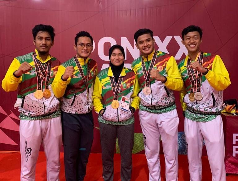 Hasil Akhir PON XX Papua, Mahasiswa STAIN Bengkalis Raih 8 Medali untuk Riau