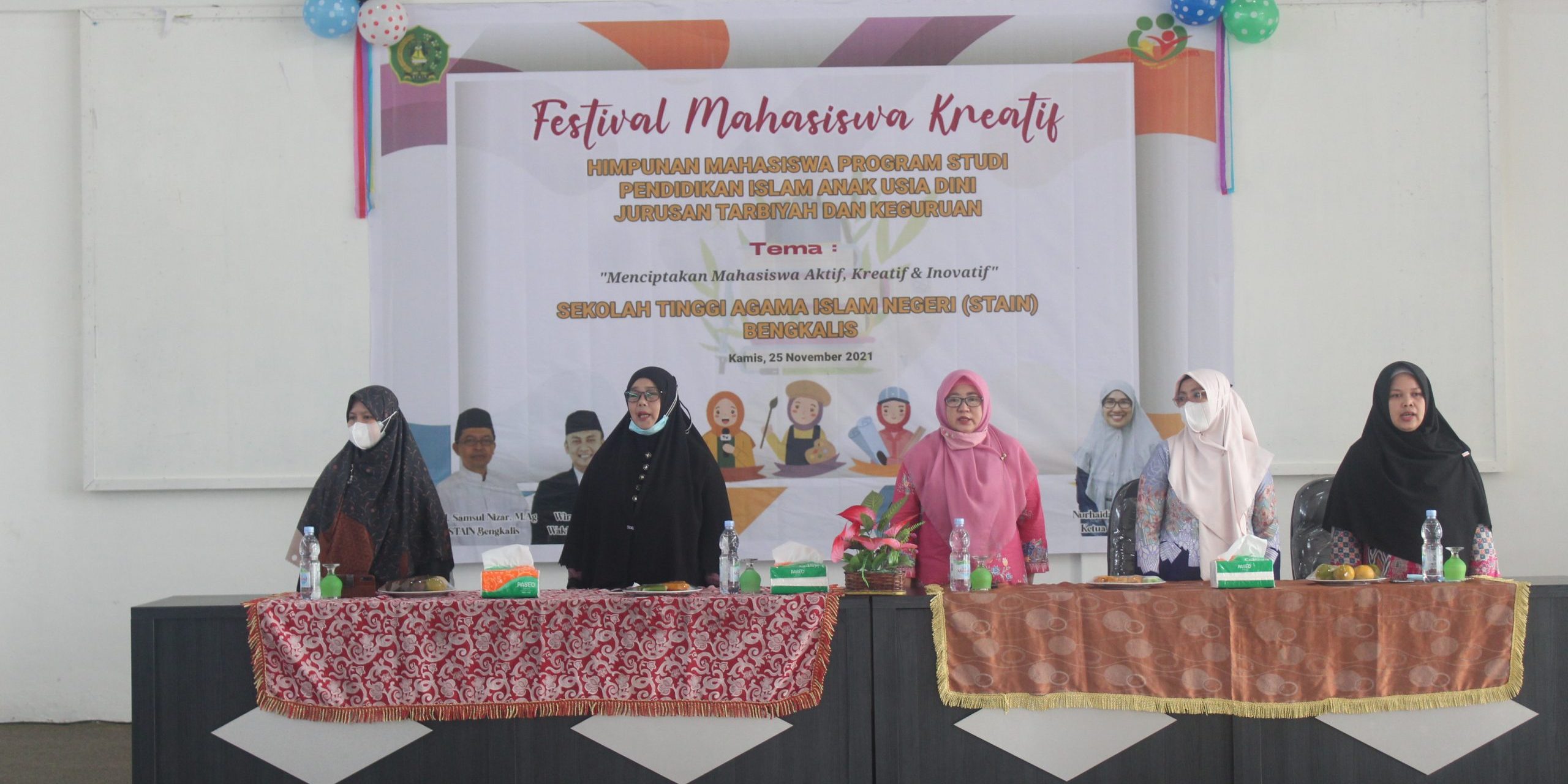 HMPS PIAUD STAIN Bengkalis Taja Festival Mahasiswa Kreatif Tahun 2021