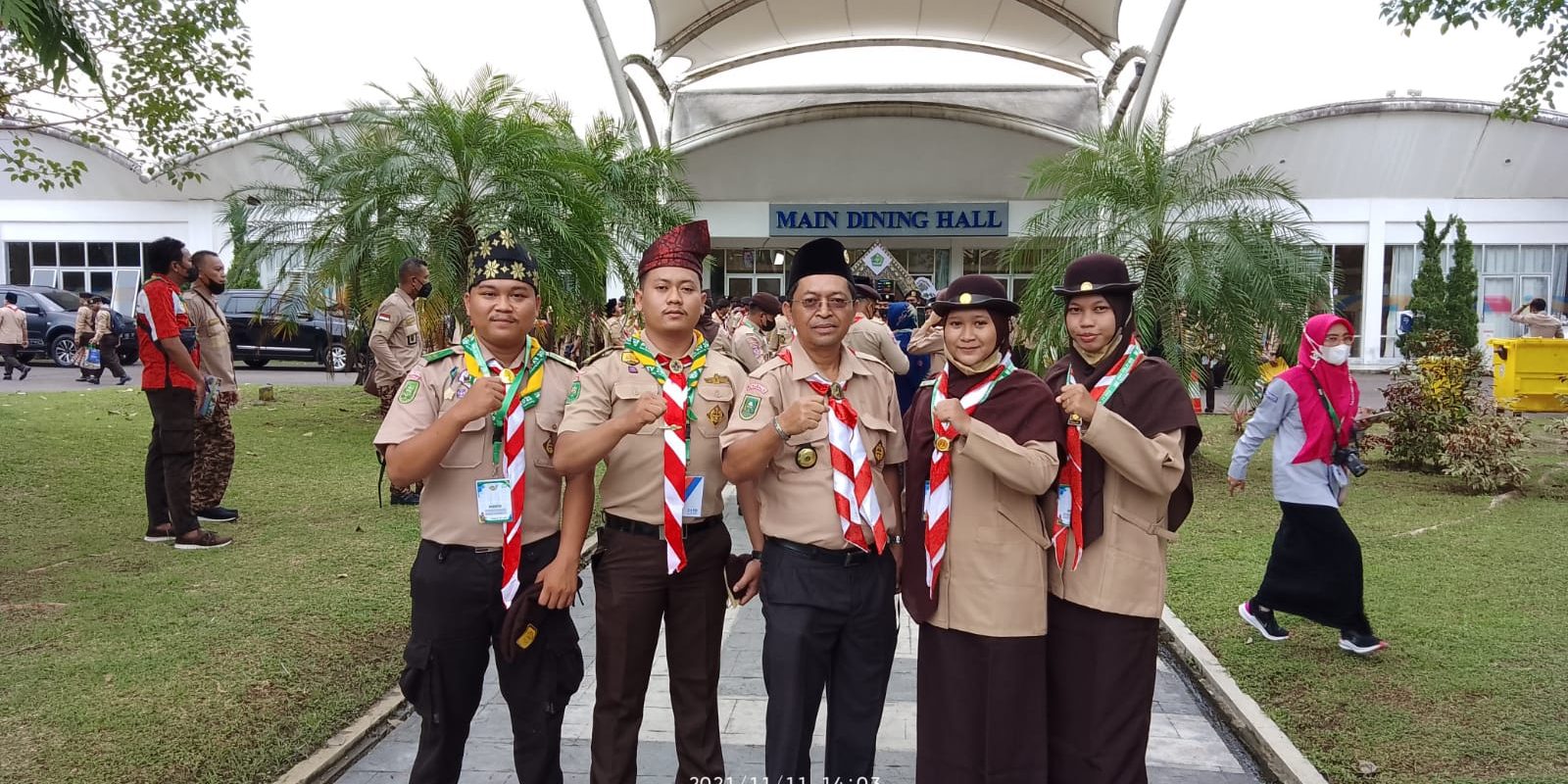 STAIN Bengkalis Ikuti Perkemahan Wirakarya Nasional PTK XV Tahun 2021 di Palembang