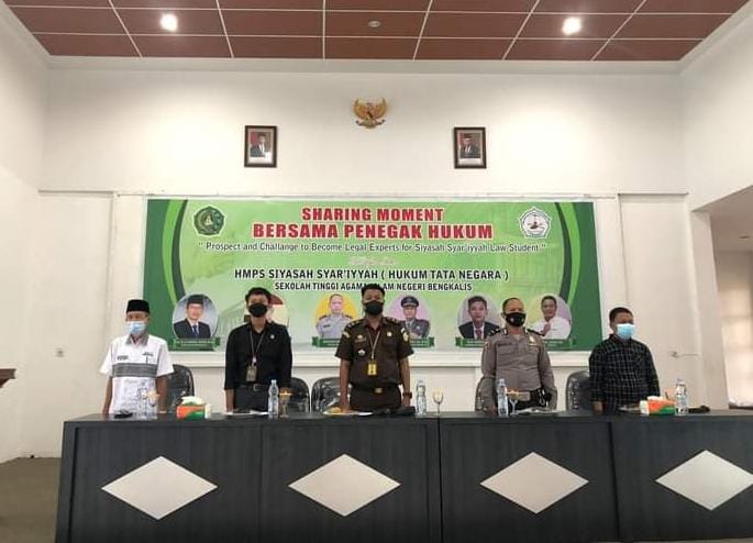 HMPS Siyasah Syar’iyyah Gelar Sharing Moment Bersama Penegak Hukum