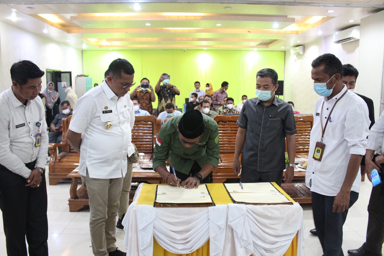 STAIN Bengkalis Teken MoU dengan Pemerintah Kabupaten Kepulauan Meranti