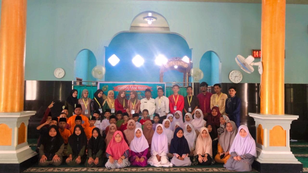 Peringati Tahun Baru Islam, Mahasiswa KKN Desa Bantan Air Gelar Festival Anak Sholeh (1)