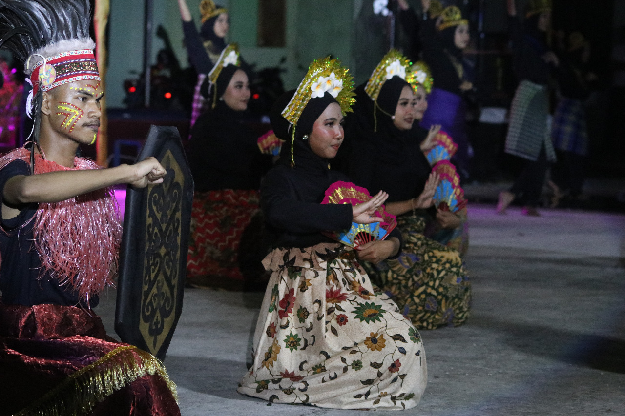 Meriah, Tampilan Kreasi Mahasiswa Meriahkan Peringatan Milad ke-8 STAIN Bengkalis (1)