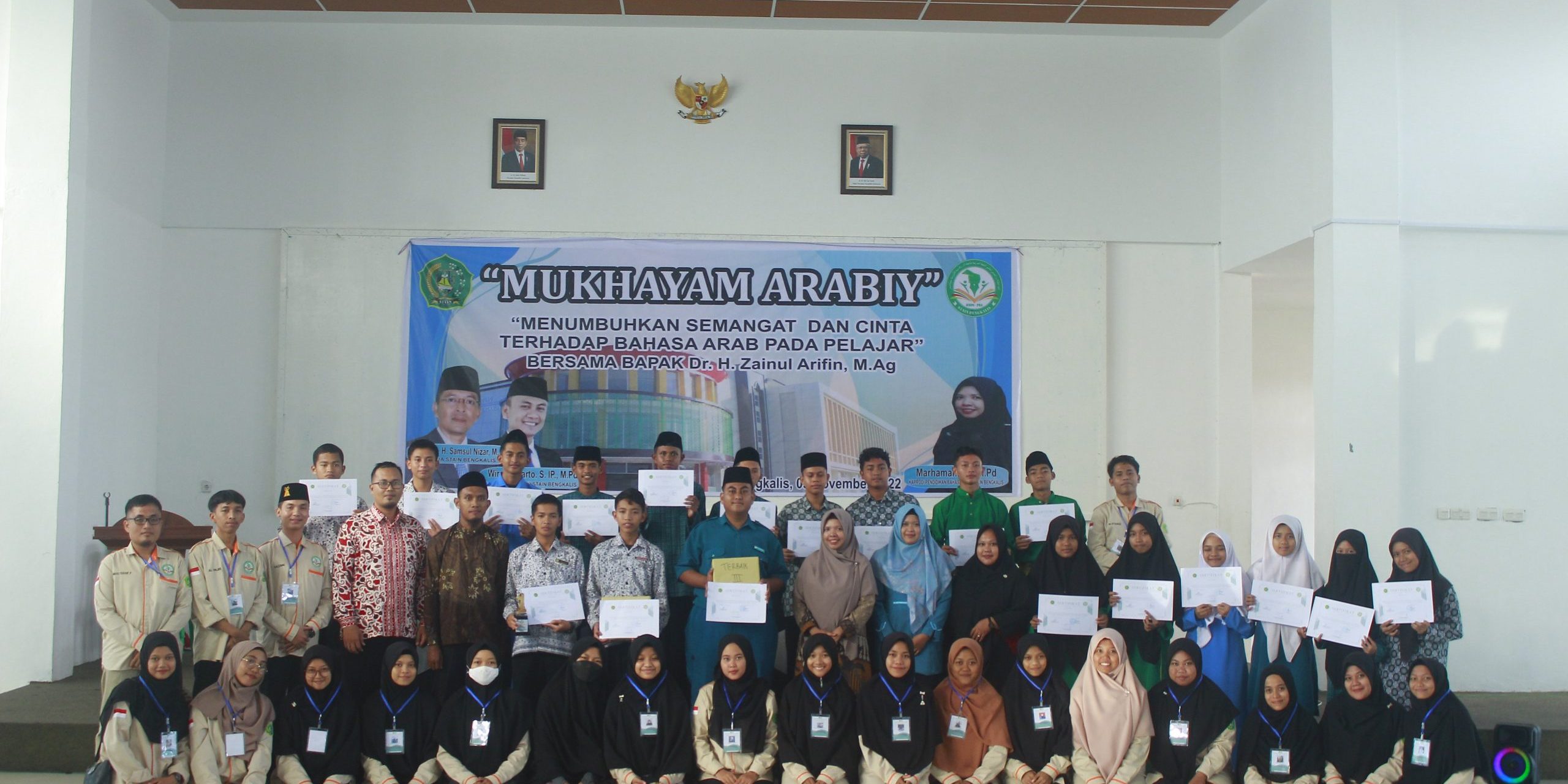 Mukhayam Arabi HMPS PBA STAIN Bengkalis, Tumbuhkan Minat dan Semangat Siswa dalam Berbahasa Arab (1)