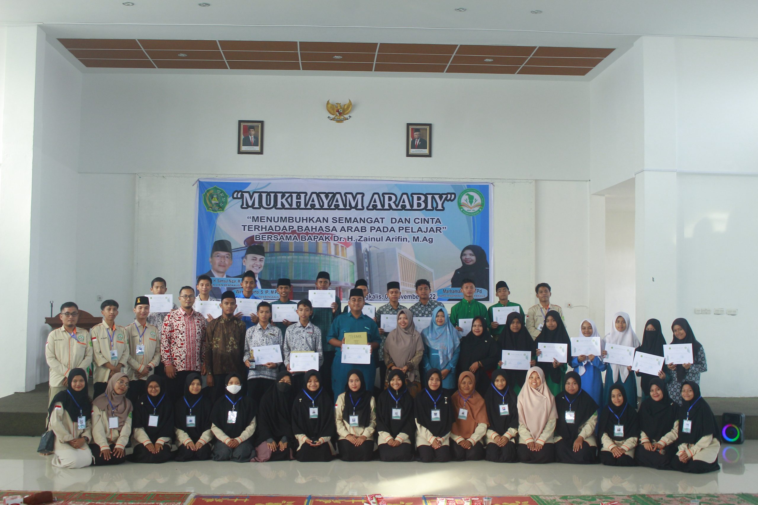 Mukhayam Arabi HMPS PBA STAIN Bengkalis, Tumbuhkan Minat dan Semangat Siswa dalam Berbahasa Arab (1)