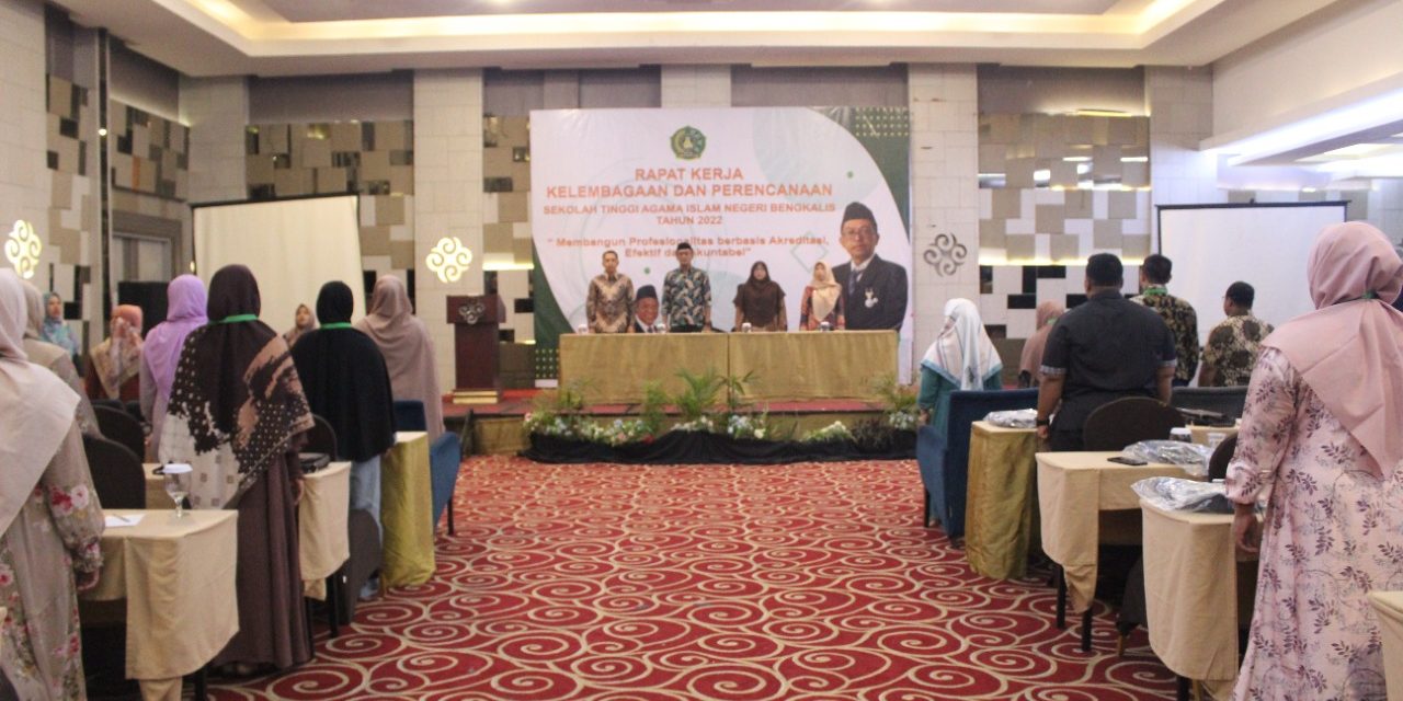 STAIN Bengkalis Gelar Rapat Kerja Kelembagaan dan Perencanaan Tahun 2022