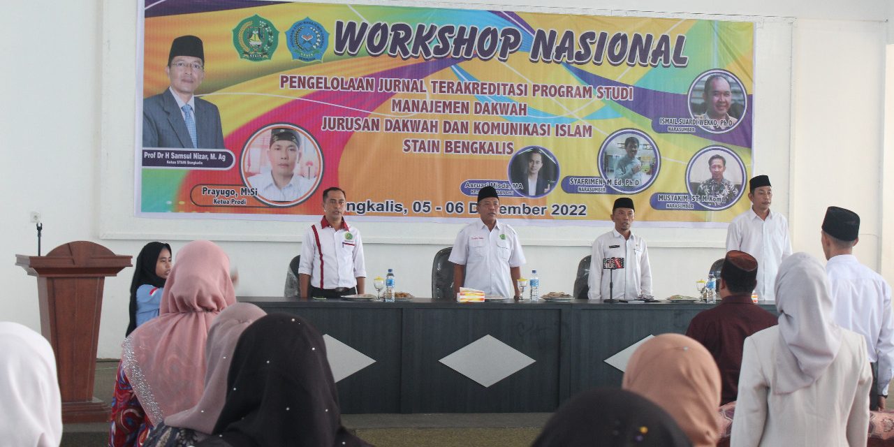 Prodi Manajemen Dakwah Gelar Workshop Nasional Pengelolaan Jurnal ...