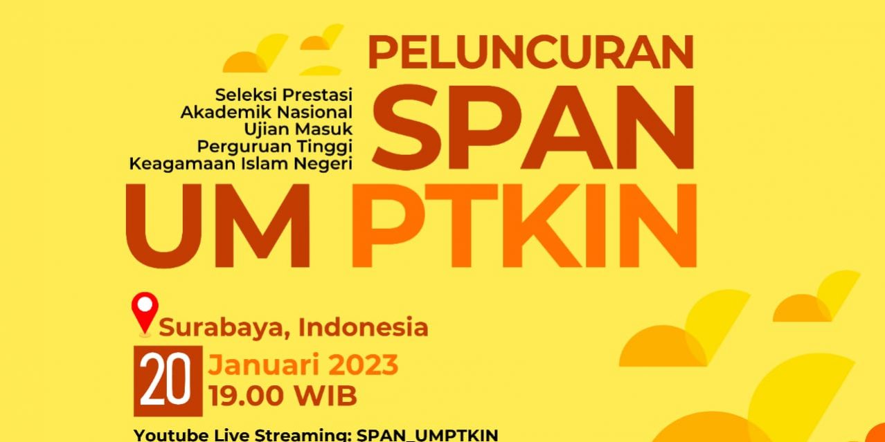 Hari ini! Penerimaan Mahasiswa Baru PTKIN (UIN, IAIN & STAIN) Akan Diluncurkan Menteri Agama