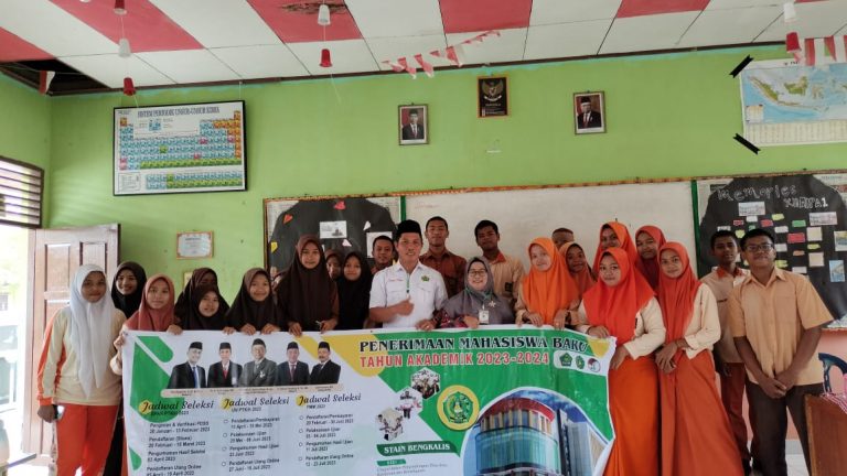 Jangkau 56 Sekolah di 5 KabupatenKota, STAIN Bengkalis Sosialisasikan Penerimaan Mahasiswa Baru TA. 20232024 (1)