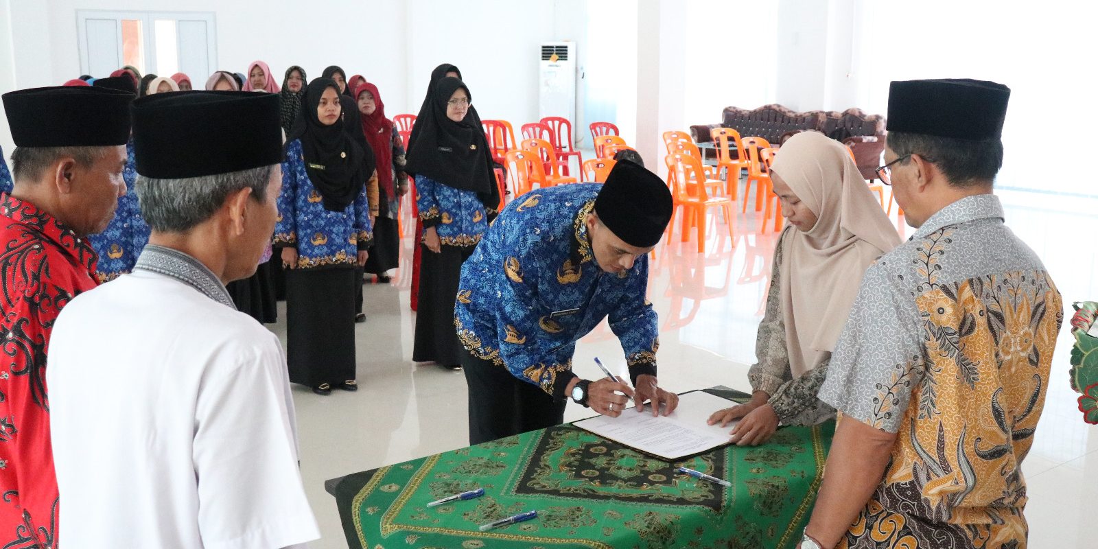 Pelantikan dan Pengambilan Sumpah Janji Pegawai Negeri Sipil di STAIN Bengkalis Formasi 2021 (3)