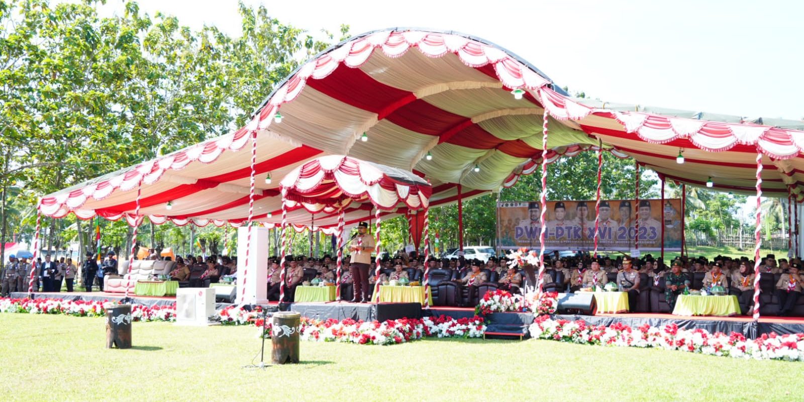 Buka PWN 2023, Menag Pramuka PTKN Harus Adaptif Rawat Keberagaman dan Perdamaian (1)