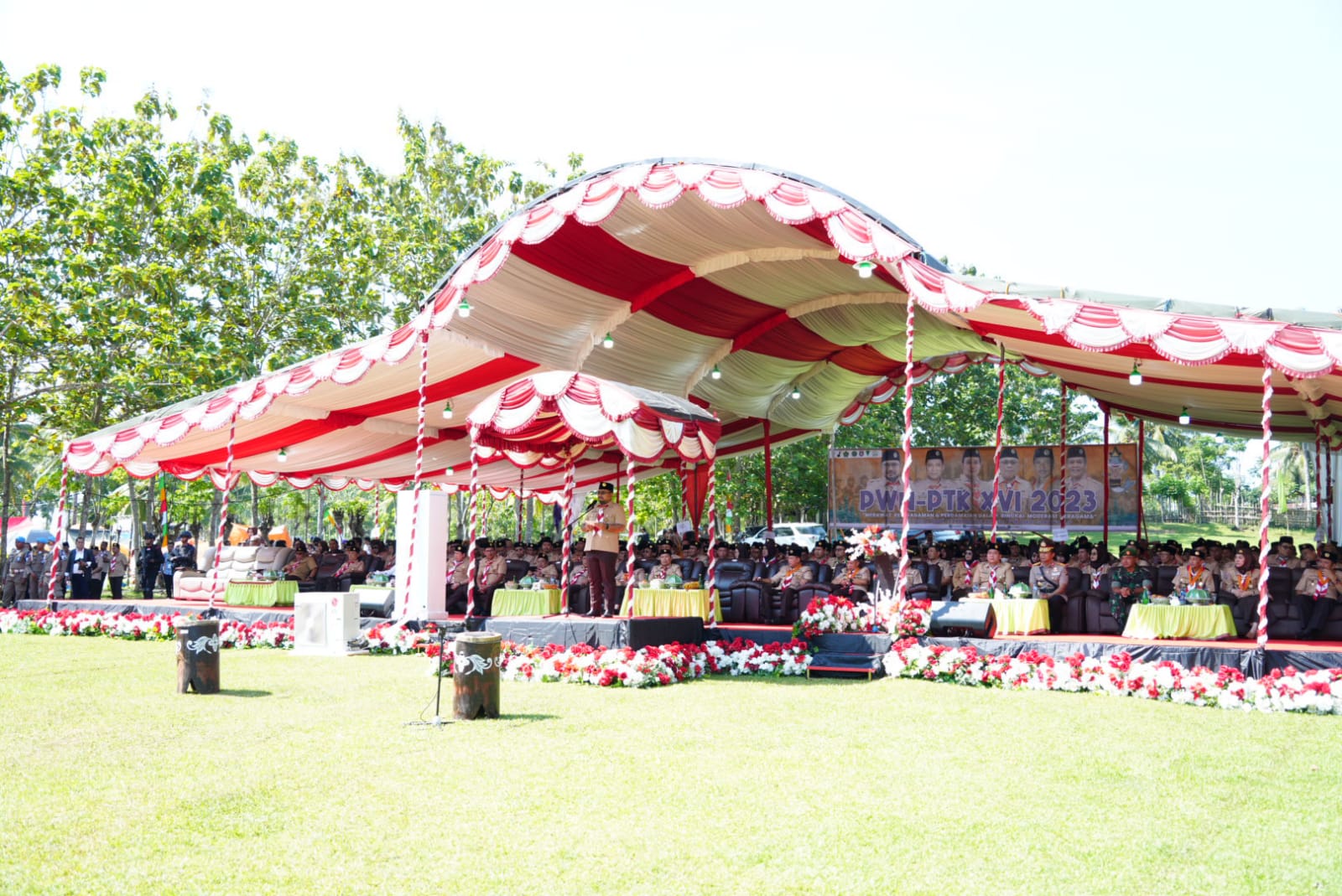 Buka PWN 2023, Menag Pramuka PTKN Harus Adaptif Rawat Keberagaman dan Perdamaian (1)