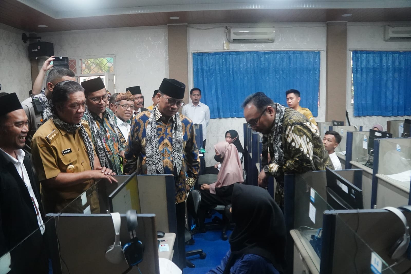 Tinjau Pelaksanaan UM-PTKIN 2023, Menag Terbuka Bagi Semua Agama