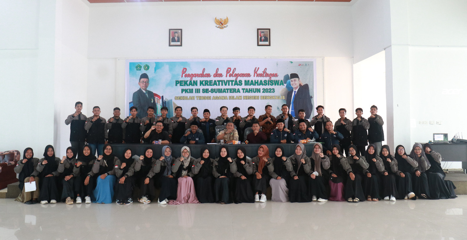 Pelepasan Kontingen Menuju PKM III Se-Sumatera, STAIN Bengkalis Optimis Raih Juara (2)