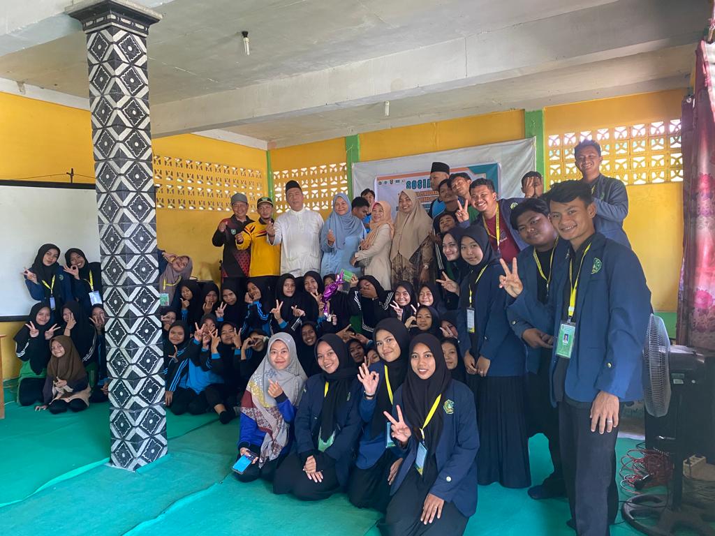 Mahasiswa KKN Desa Bantan Air Gelar Sosialisasi Pentingnya Pendidikan dalam Mencegah Pergaulan Bebas di Kalangan Remaja (1)