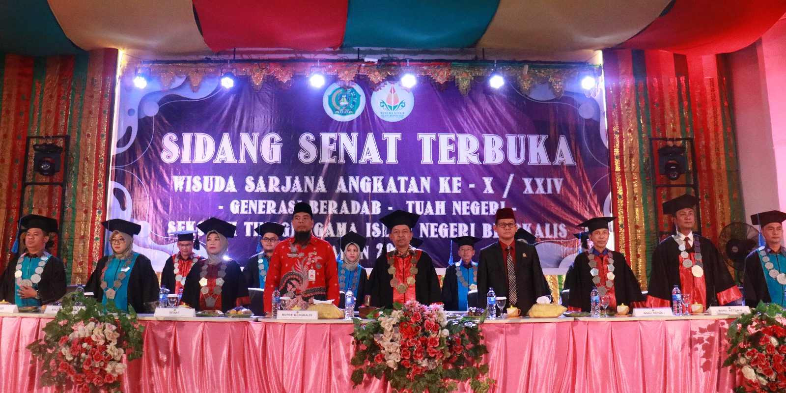Kukuhkan 495 Wisudawan, STAIN Bengkalis Gelar Sidang Senat Terbuka Wisuda Sarjana Angkatan XXXIV Tahun 2023 (3)