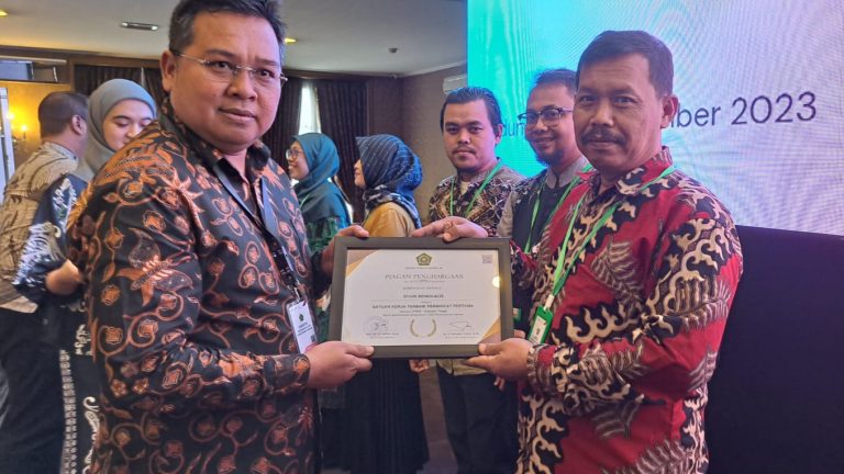 Tahniah! STAIN Bengkalis Raih Pengharagaan Sebagai Satuan Kerja Terbaik Peringkat Pertama dalam Pelaksanaan Pengadaan CASN Kementerian Agama (2)