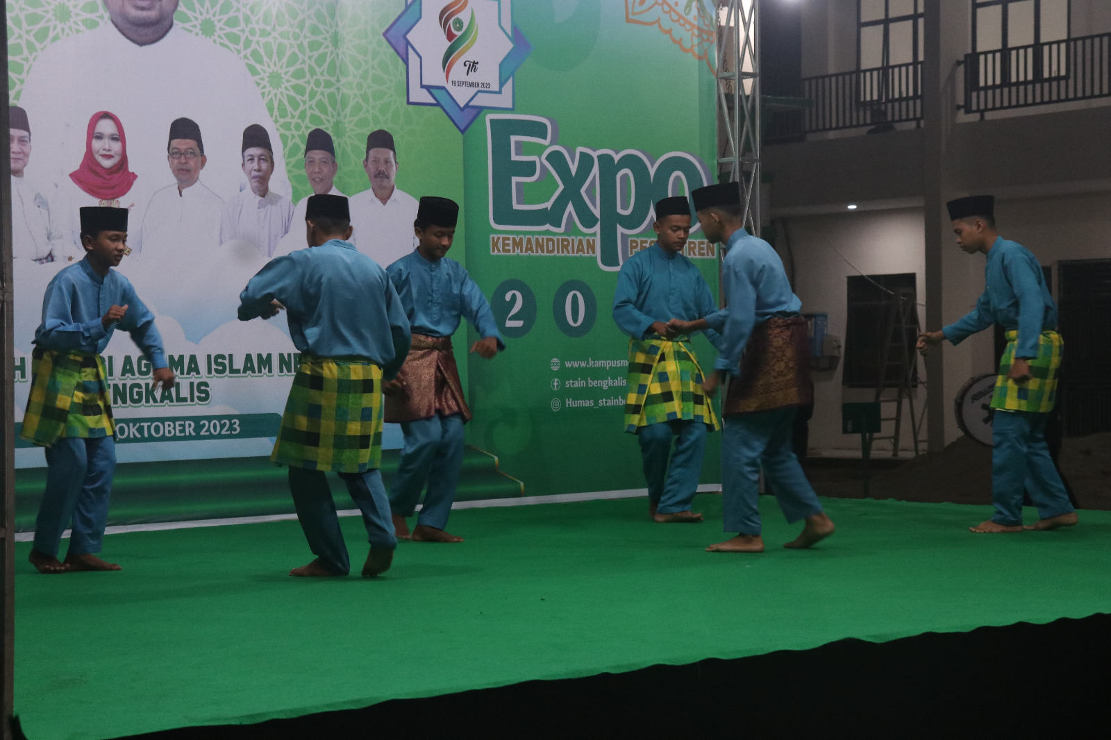 Tampilan Seni Para Santri Turut Meriahkan Peringatan HSN STAIN Bengkalis