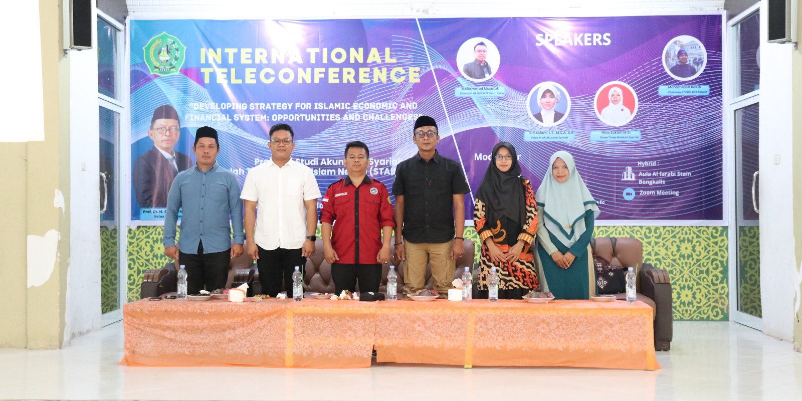 Prodi Akutansi Syariah Gelar International Teleconference, Developing Strategy for Islamic Economic and Financial System (1)