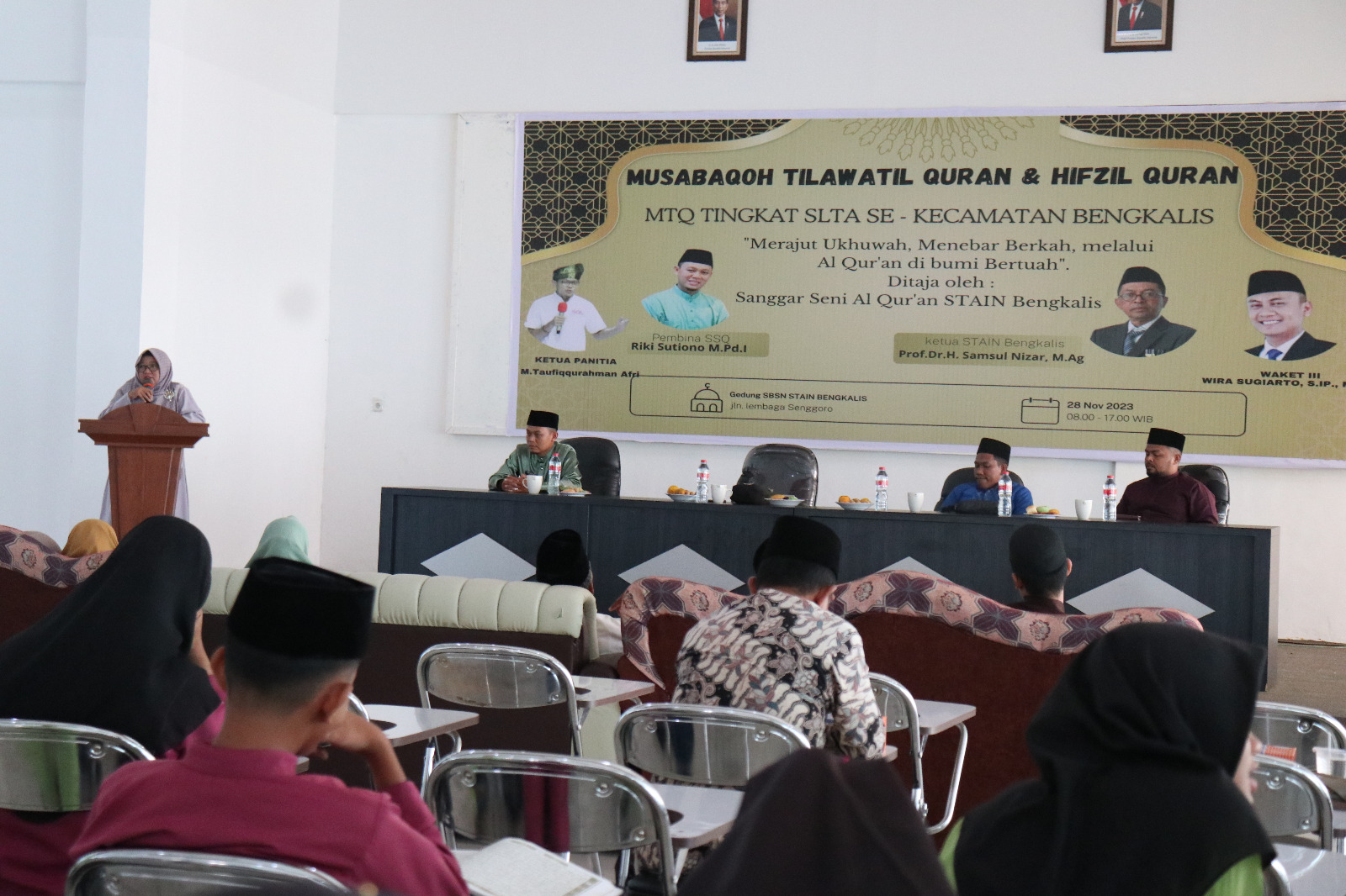 SSQ STAIN Bengkalis Gelar MTQ Tingkat SLTA Se-Kecamatan Bengkalis Tahun 2023 (4)