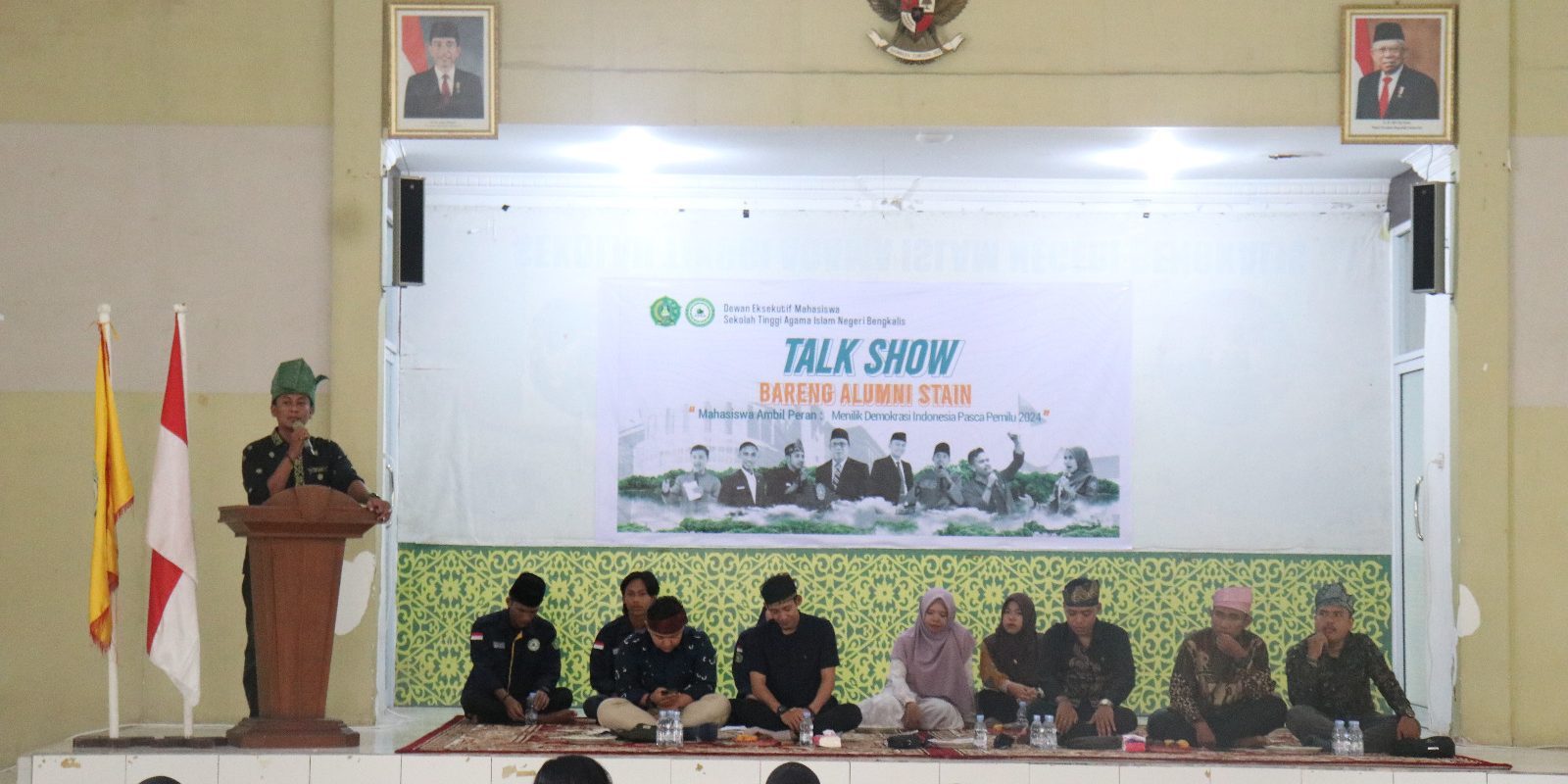 DEMA STAIN Bengkalis Gelar Talkshow Bareng Alumni, Menilik Demokrasi Indonesia Pasca Pemilu 2024