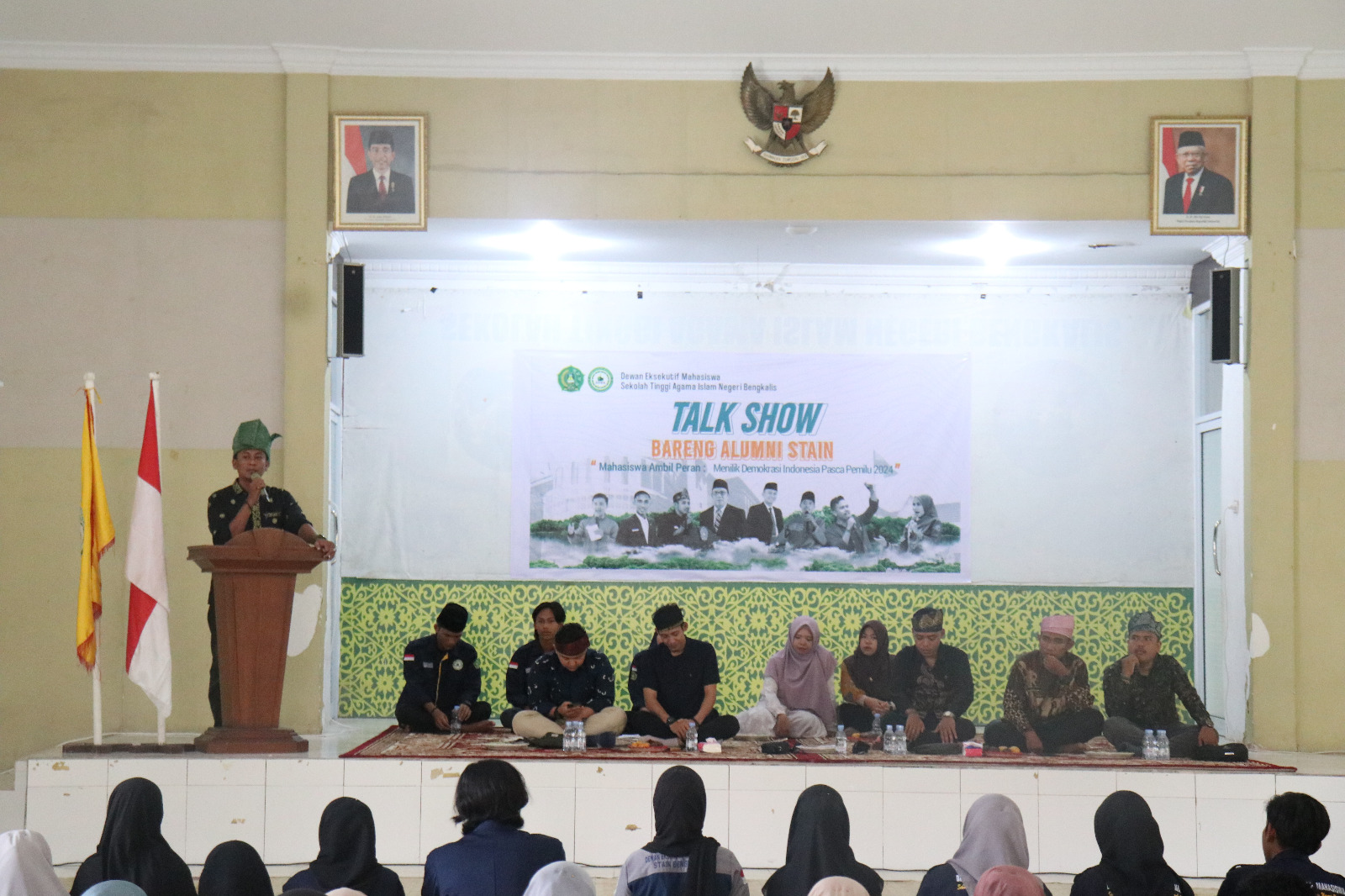 DEMA STAIN Bengkalis Gelar Talkshow Bareng Alumni, Menilik Demokrasi Indonesia Pasca Pemilu 2024