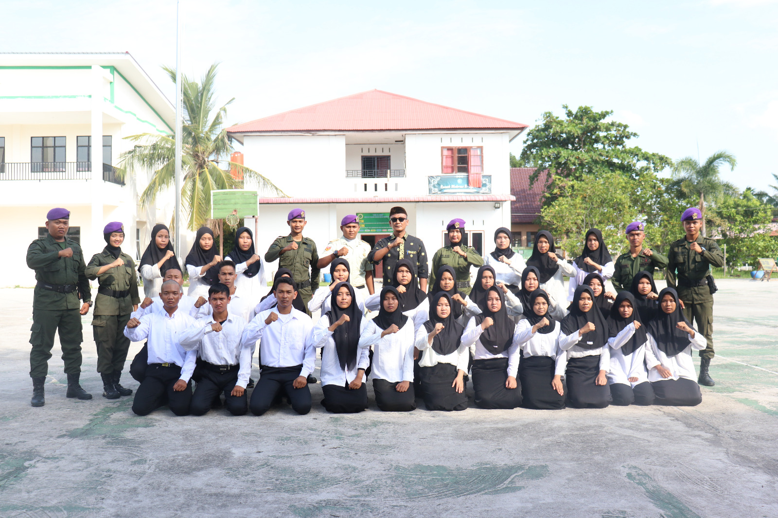 Perdana, DIKLATSAR Calon Resimen Mahasiswa Digelar di Bengkalis (2)