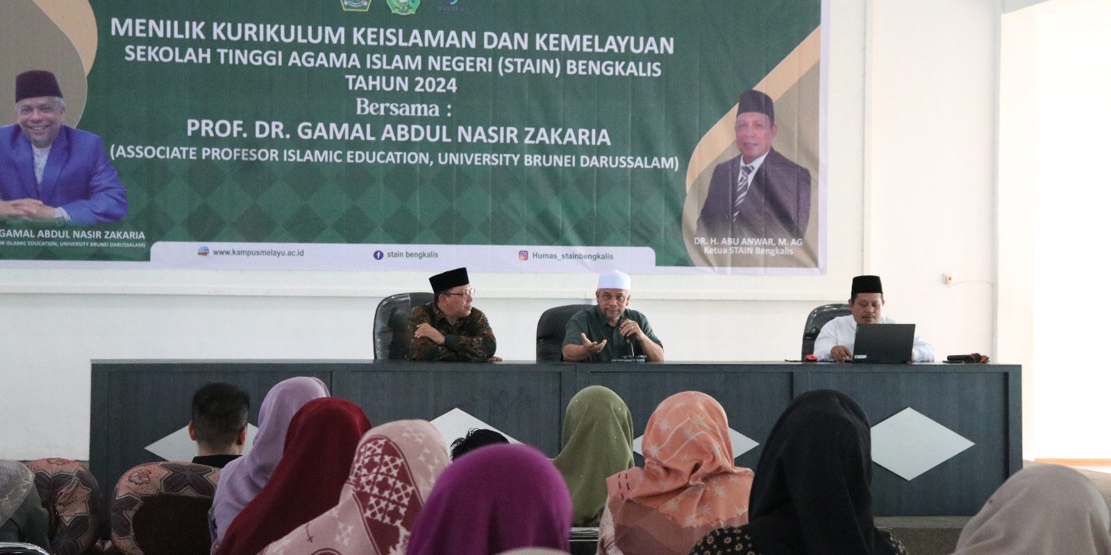 Hadirkan Prof. Gamal dari University Brunei Darussalam, STAIN Bengkalis Gelar Kegiatan Menilik Kurikulum Keislaman dan Kemelayuan (3)