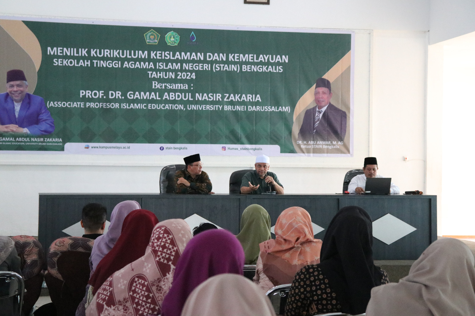 Hadirkan Prof. Gamal dari University Brunei Darussalam, STAIN Bengkalis Gelar Kegiatan Menilik Kurikulum Keislaman dan Kemelayuan (3)