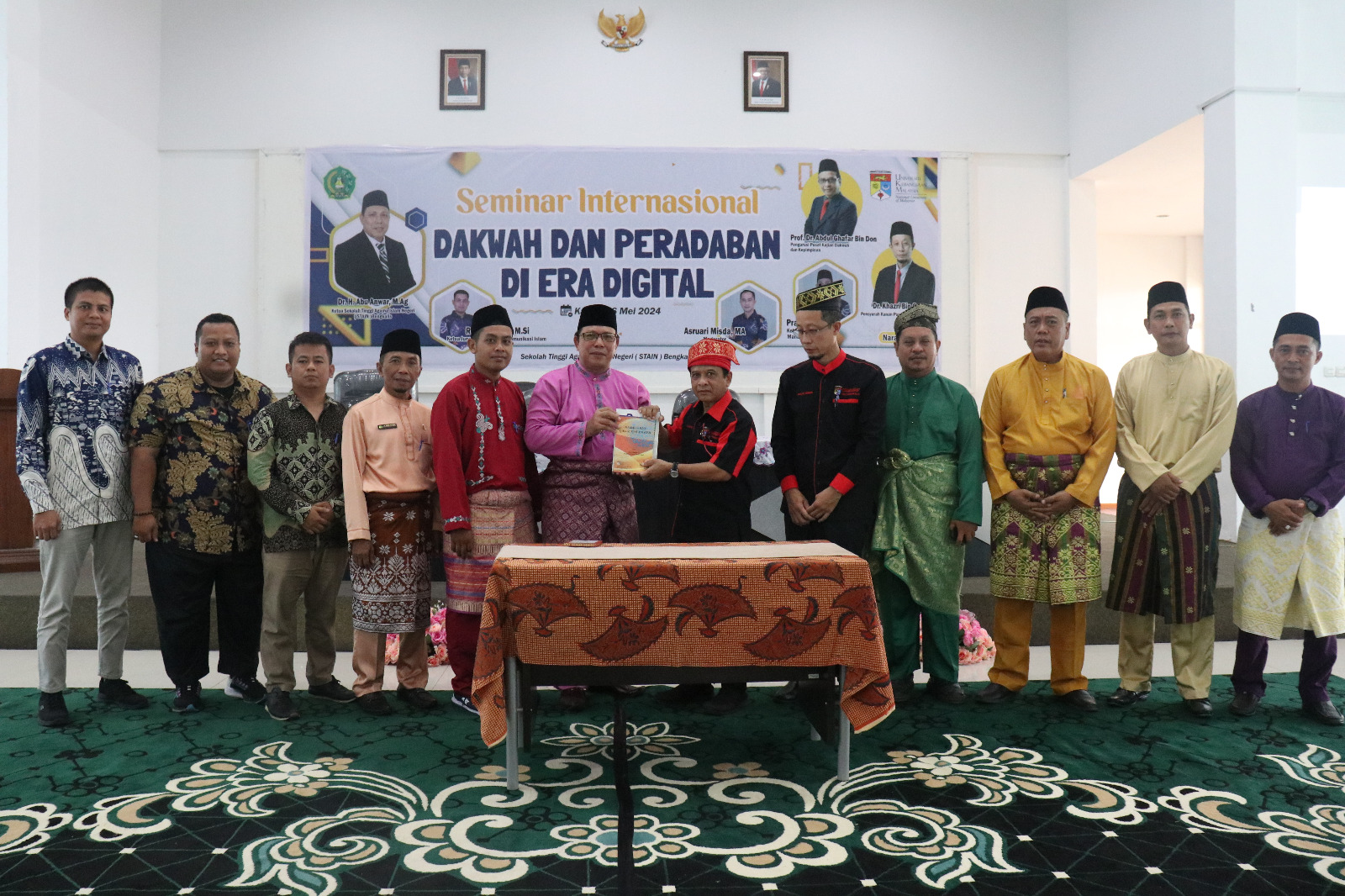 Sambut Kunjungan Hormat dan Lawatan Universitas Kebangsaan Malaysia, STAIN Bengkalis Taja Seminar Internasional Dakwah dan Peradaban di Era Digital (1)