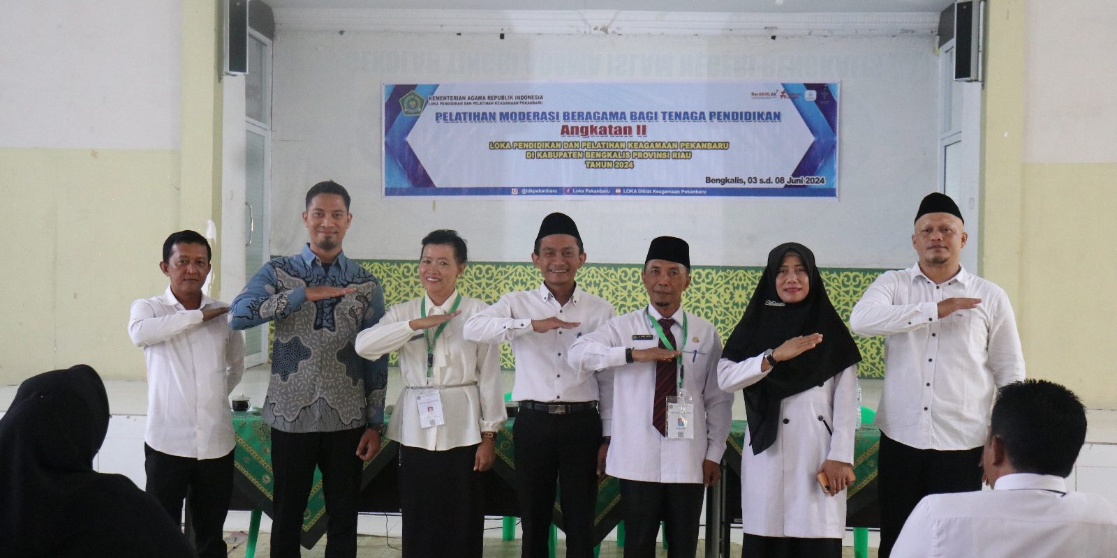 Ketua STAIN Bengkalis Buka Pelatihan Moderasi Bergama Angkatan II (2)