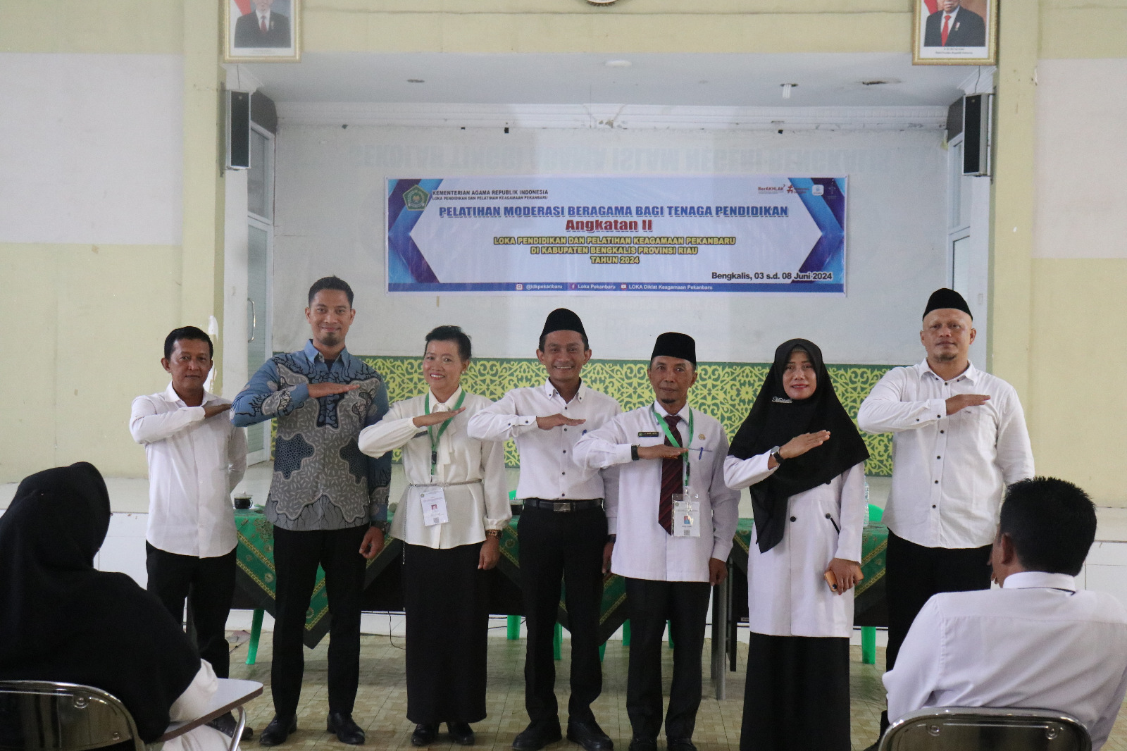 Ketua STAIN Bengkalis Buka Pelatihan Moderasi Bergama Angkatan II (2)