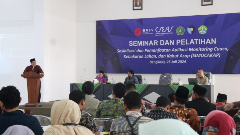 Deteksi Dini Kebakaran Lahan dan Kabut Asap, BRIN Taja Seminar dan Sosialisasi Pemanfaatan Aplikasi SIMOCAKAP di STAIN Bengkalis (4)