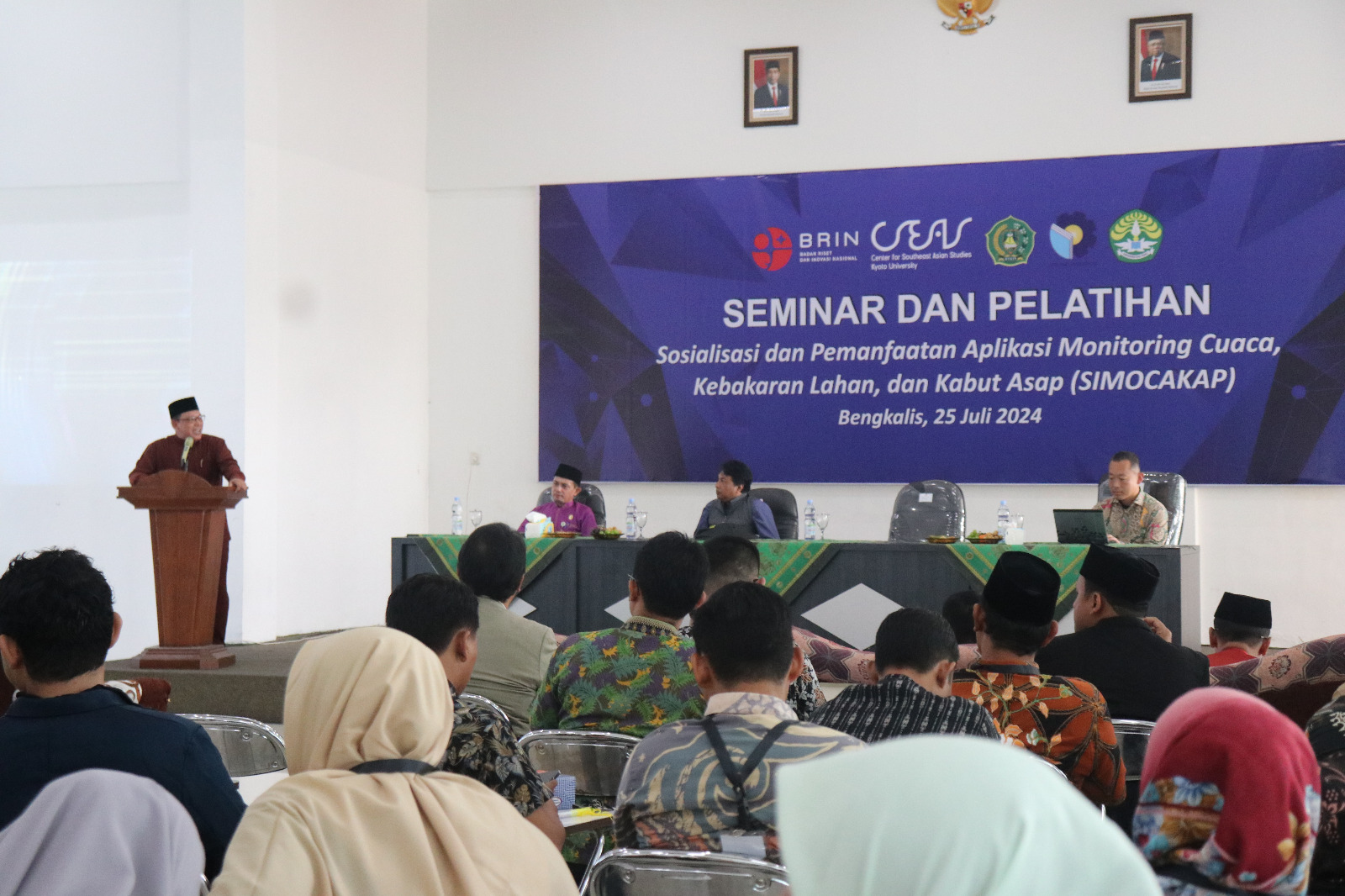 Deteksi Dini Kebakaran Lahan dan Kabut Asap, BRIN Taja Seminar dan Sosialisasi Pemanfaatan Aplikasi SIMOCAKAP di STAIN Bengkalis (4)