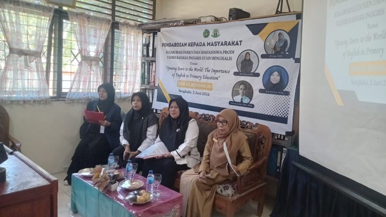 Pengabdian Kepada Masyarakat, Prodi TBI Taja Seminar di SDN 50 Bengkalis (3)