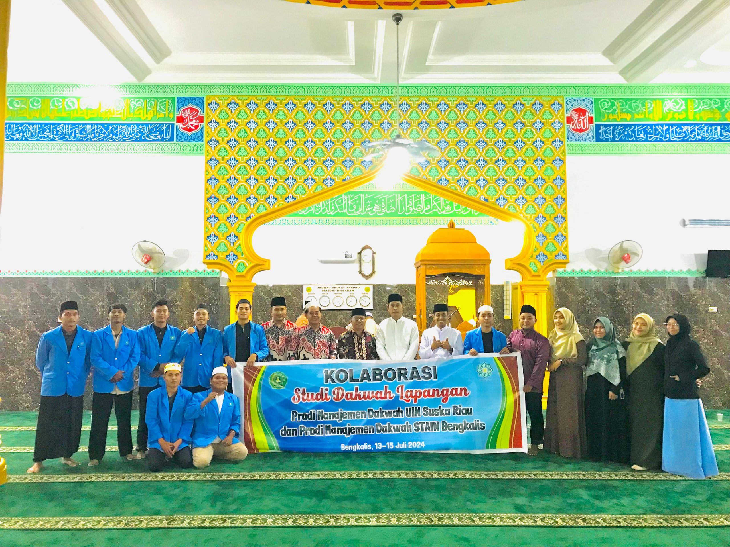 Prodi Manajemen Dakwah UIN Suska Riau Berkolaborasi dengan Prodi Manajemen Dakwah STAIN Bengkalis Taja Studi Dakwah Lapangan di Dua Desa (2)