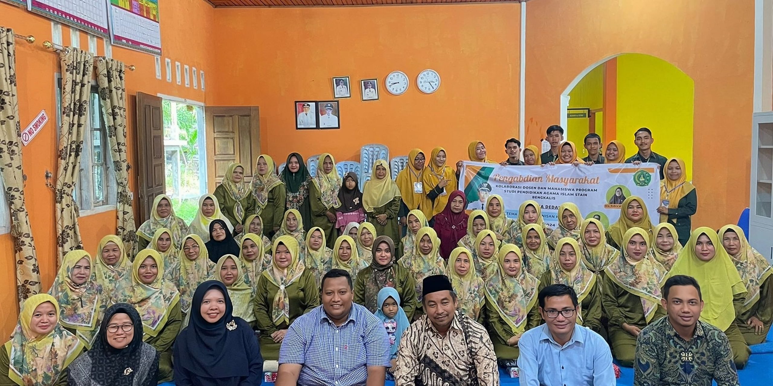 Prodi dan Mahasiswa PAI STAIN Bengkalis Gelar Pengabdian Masyarakat di Desa Dedap Fokus pada Pendidikan Keluarga