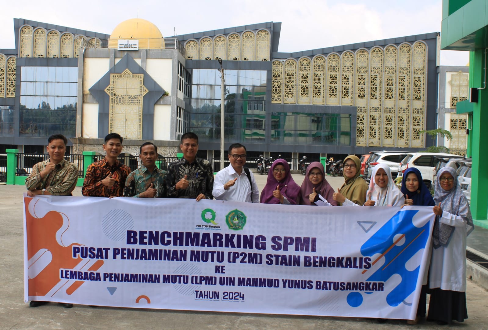 Benchmarking P2M STAIN Bengkalis ke LPM UIN Mahmud Yunus Batusangkar (1)